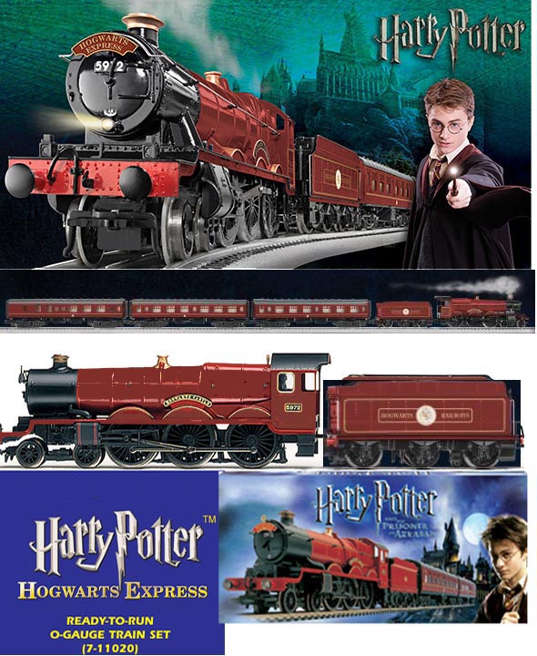 lionel harry potter hogwarts express train set