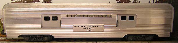thumbnail image 2 of Lionel 2530 Baggage Car Licensed Window Reproduction Box | O & O27 Gauge | Orange 2 of 6