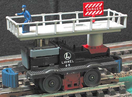 Lionel 69 Motorized Unit Safety First Sign 